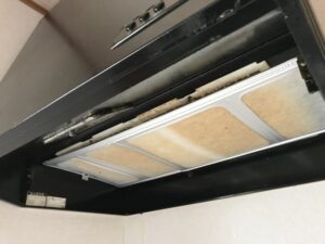 油のこびりつきが気になる